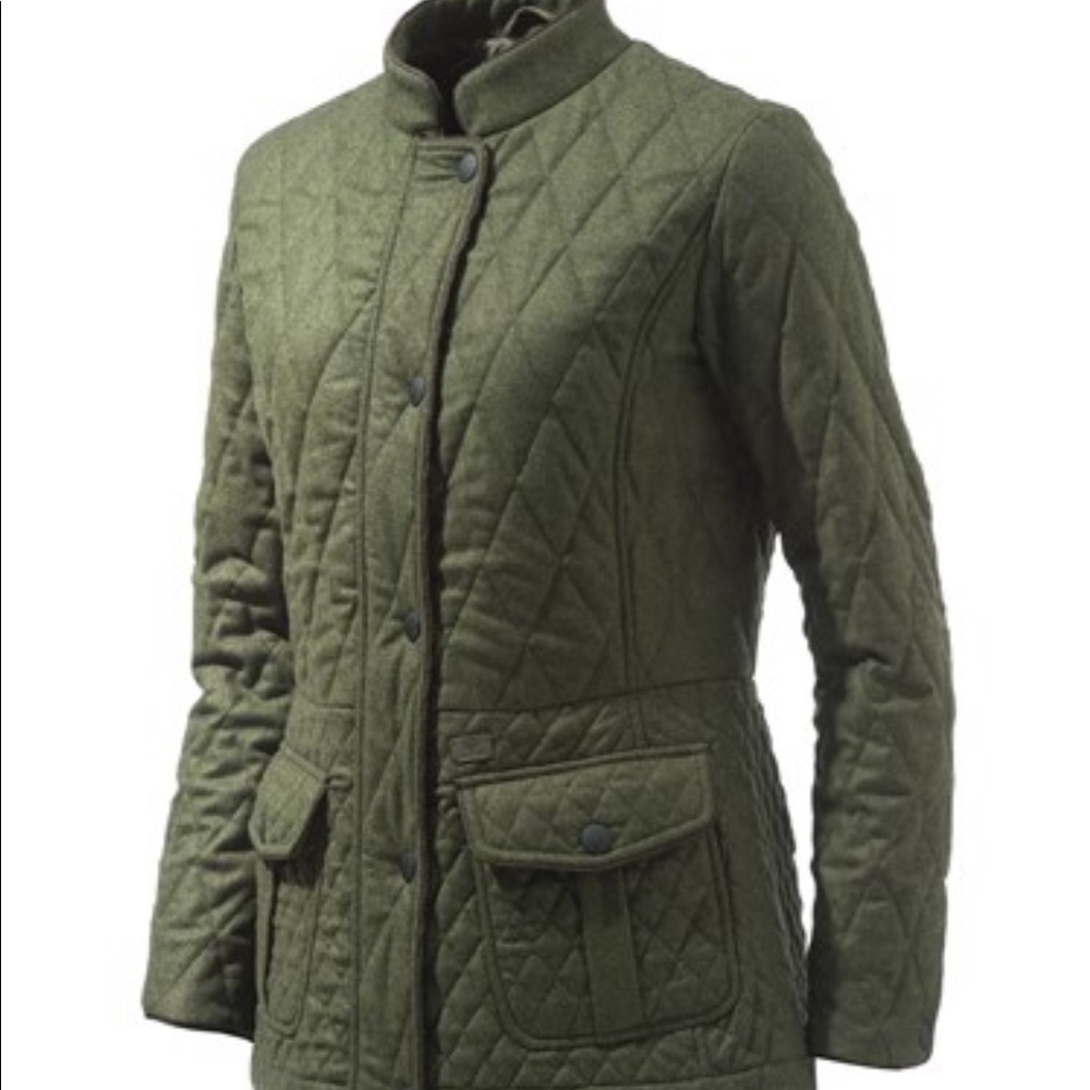 Beretta Italian wool quilted coat